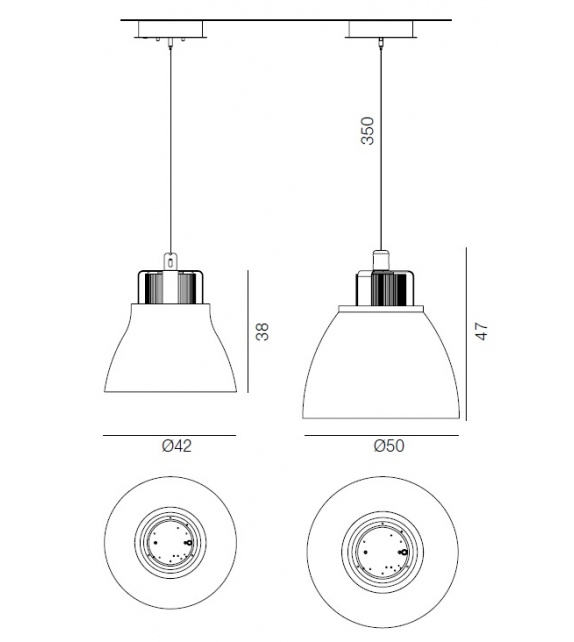 Condor Martinelli Luce Lampada a Sospensione