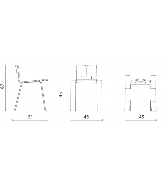 517 Ombra Tokio Chair Cassina