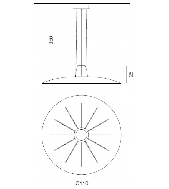 Lent Martinelli Luce Suspension