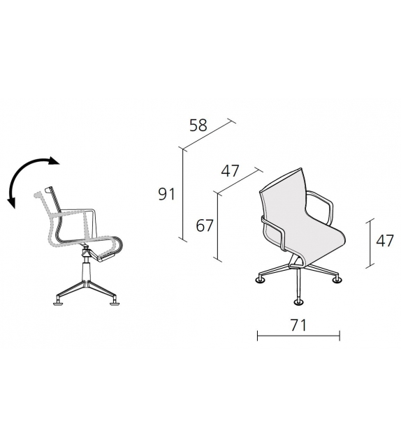 Meetingframe+ TILT - 446 Alias Chair