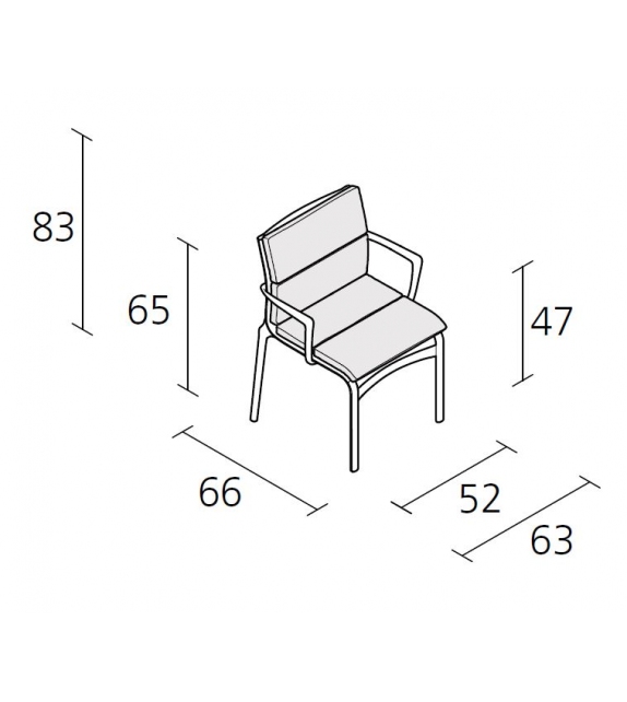 Frame XL soft 409 Alias Poltroncina