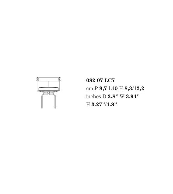 LC7 Cassina Miniatura