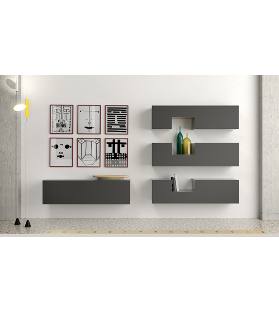 Tredi 1 Minotti Italia Wall Unit