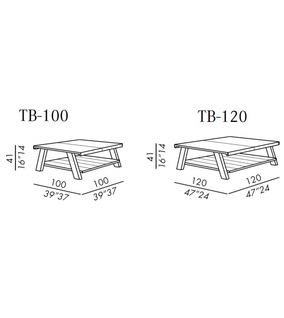 Joi Meridiani Table Basse