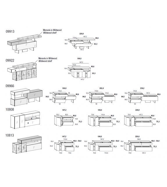 Sideboard 36e8 Lago