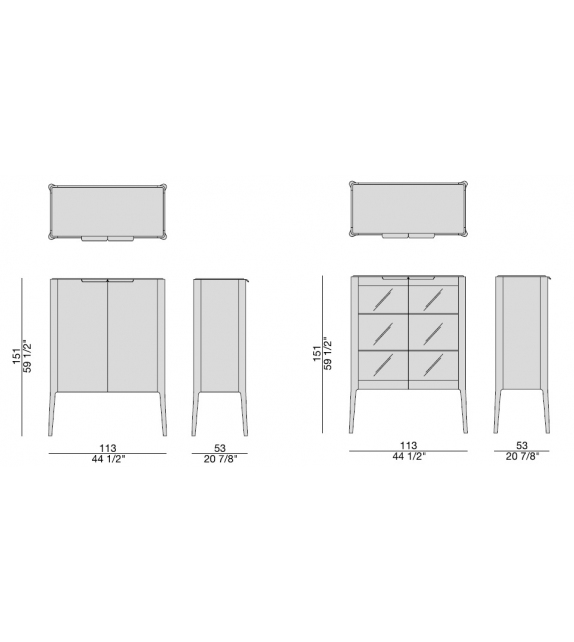 Atlante 1-2 Porada Sideboard