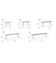 Falcata Outdoor Expormim Rectangular Table