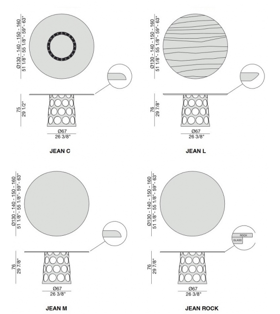 Jean Porada Table