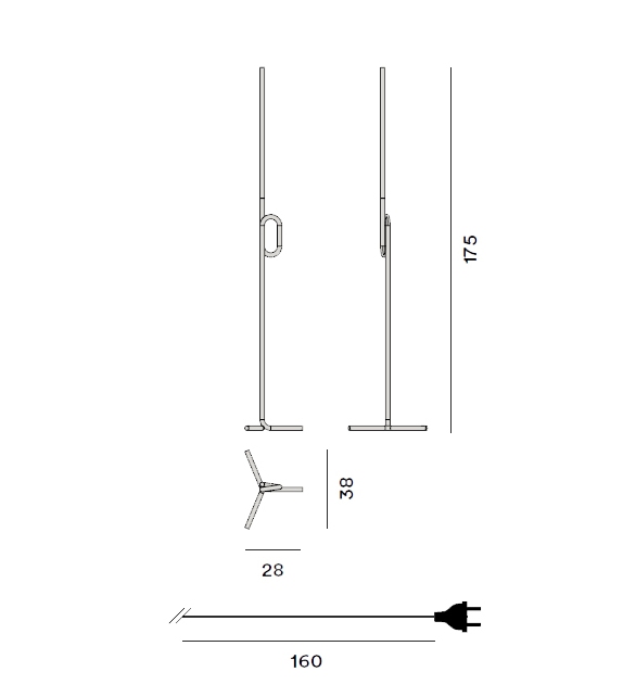 Tobia Foscarini Stehleuchte