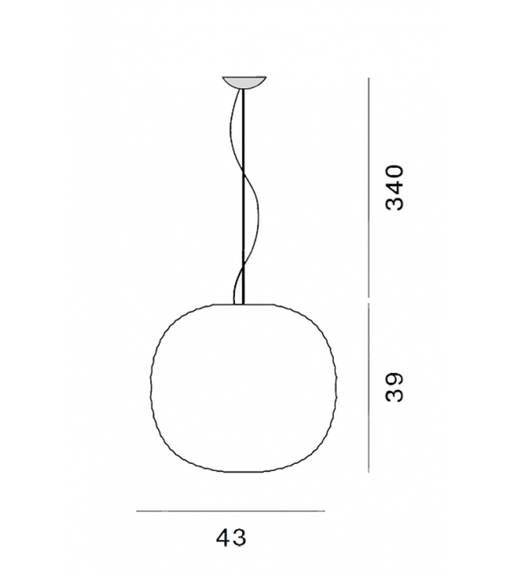 Gem Foscarini Lampada a Sospensione