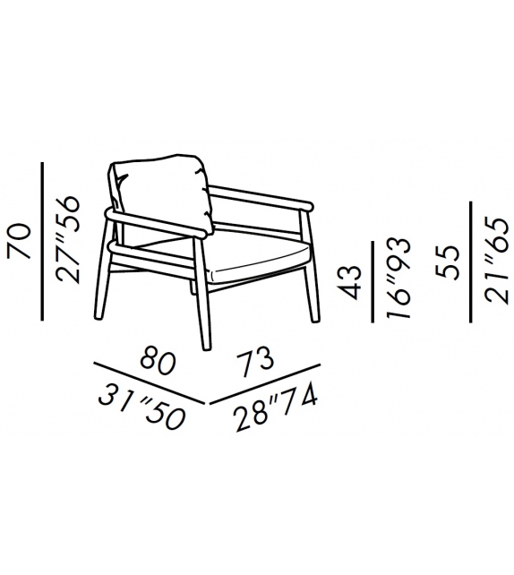 Teresa Meridiani Fauteuil