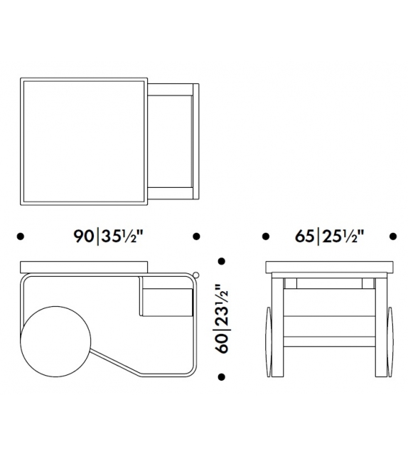 Tea Trolley 900 Artek