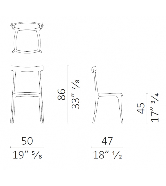 P.j.’s Chair Silla Ceccotti Collezioni