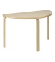 Aalto Artek Half-Round Table