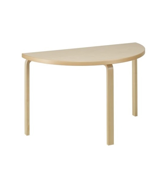 Aalto Artek Half-Round Table