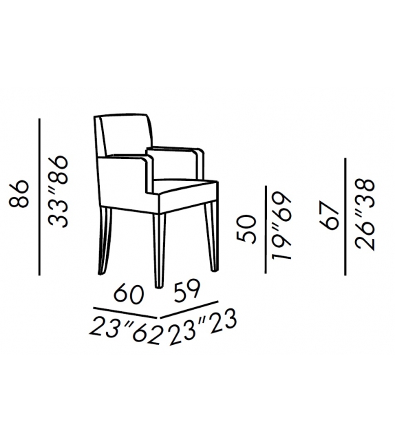 Cruz Tre Meridiani Chaise