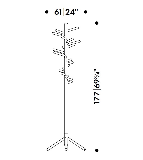 Clothes Tree 160 Artek Coat Rack