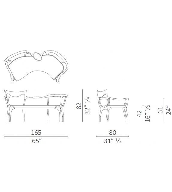 D.R.D.P. Sofa Ceccotti Collezioni