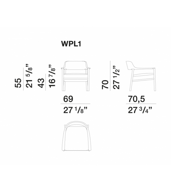 Walter Molteni & C Sillón