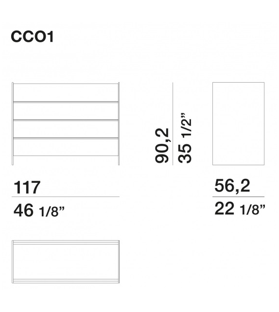 Casper Molteni & C Commode