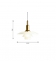 PH 3/2 Louis Poulsen Suspension Lamp