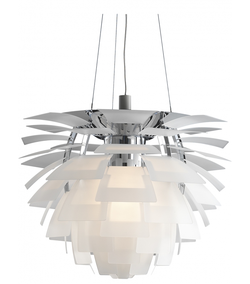 PH Artichoke Glass Louis Poulsen Suspension Lamp