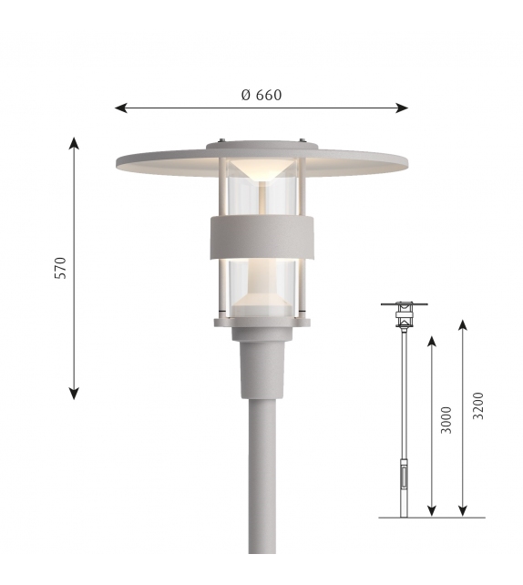 Albertslund Mini Louis Poulsen Floor Lamp