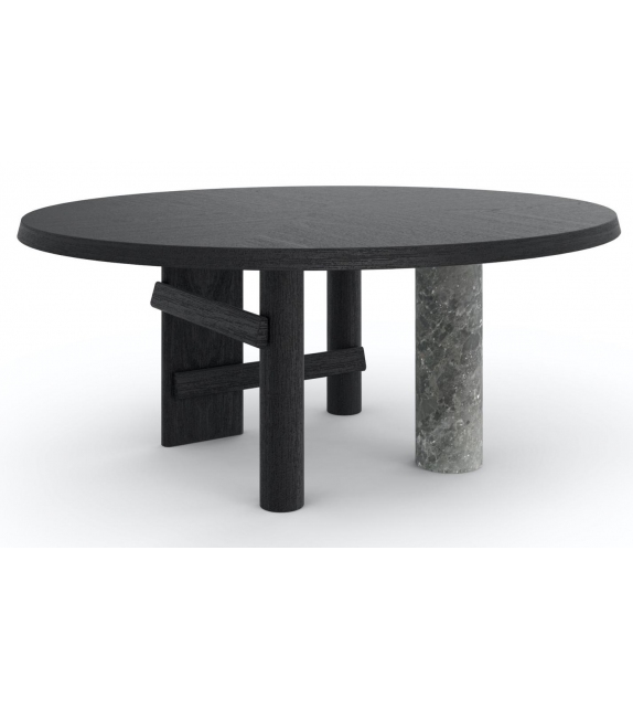 559 Sengu Cassina Table with Wooden Top