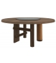 559 Sengu Cassina Table avec Plateau en Bois