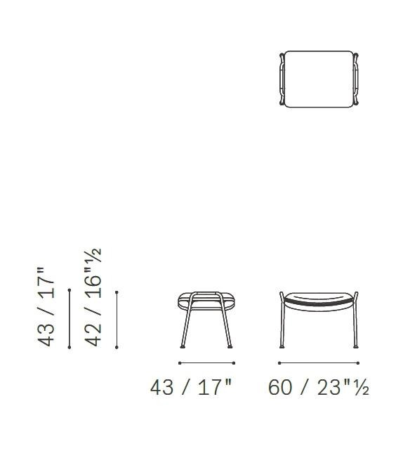 Arabesque Poltrona Frau Armchair