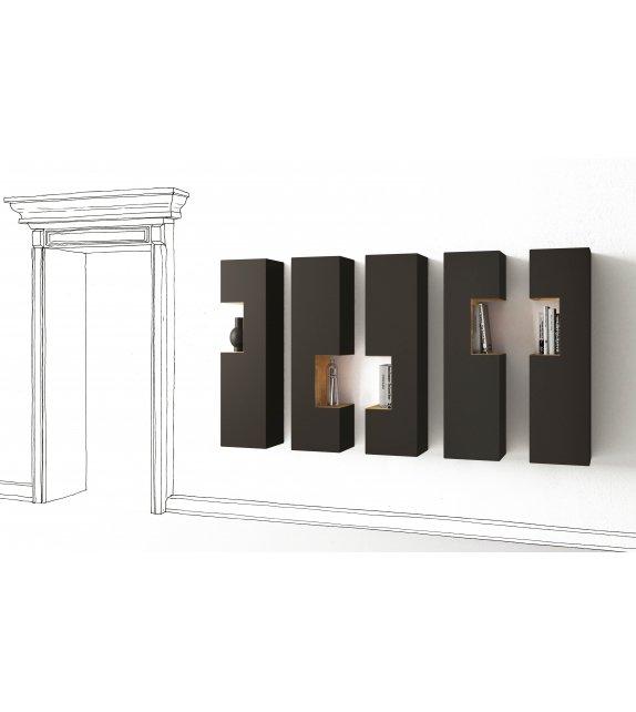 Tredi 1 Minotti Italia Wall Unit