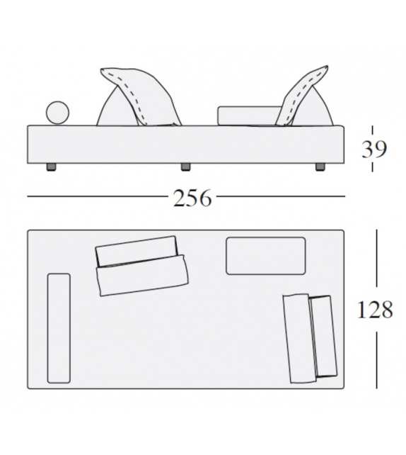 Sherazade Edra Sofa