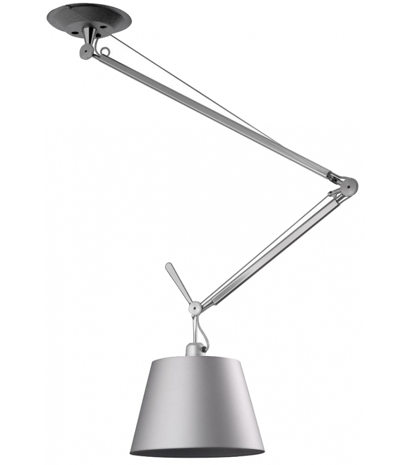 Tolomeo Decentrata Artemide Suspension avec Diffuseur D'Aluminium