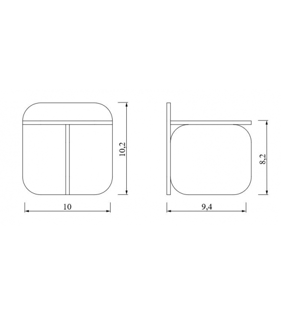 Sol Side Table ClassiCon Miniatur