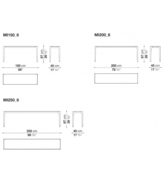 Mirto B&B Italia Outdoor Console