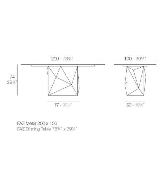 Faz Vondom Table