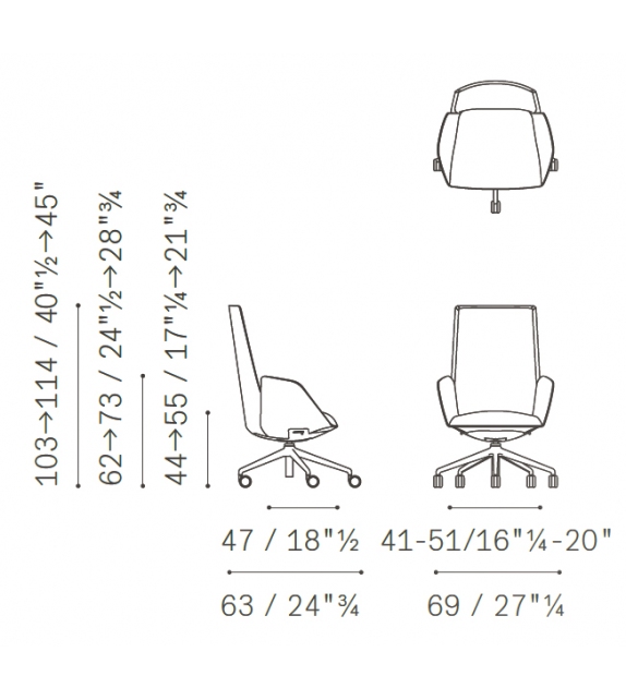 Cercle Executive Poltrona Frau Butaca