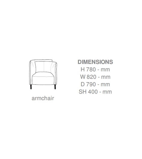 Hemicycle Ligne Roset Armchair