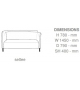 Hemicycle Ligne Roset Divano