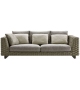 Ray Outdoor Natural B&B Italia Outdoor Sofa with Wooden Base