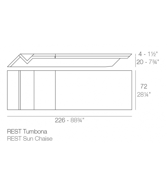 Rest Vondom Sun Lounger