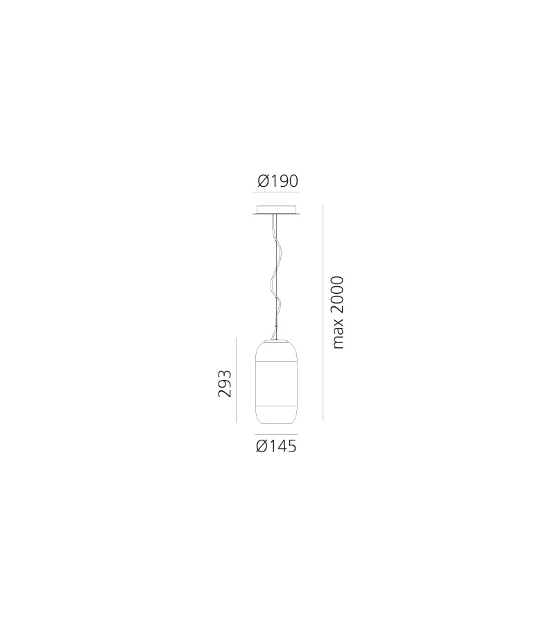 Gople Mini Lamp Artemide Suspension