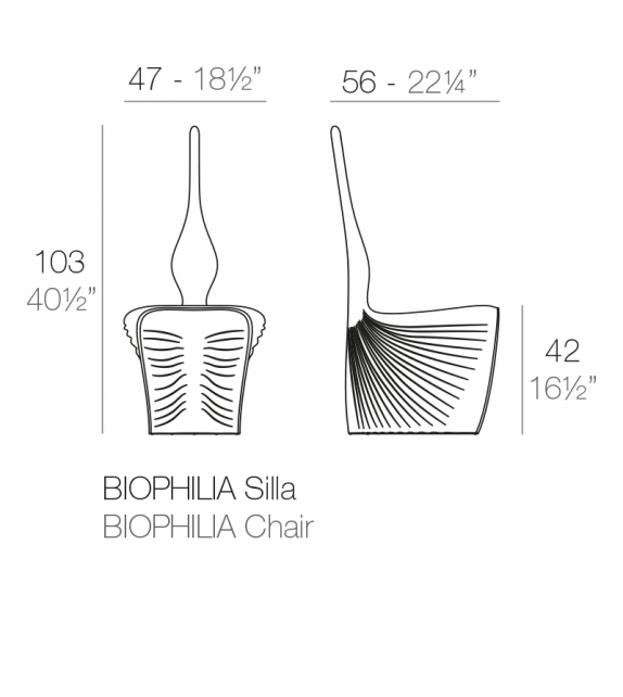 Biophilia Chaise Vondom