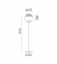 Vitruvio Artemide Floor Lamp