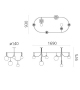 Nh S5 Elliptic Artemide Lampada a Sospensione