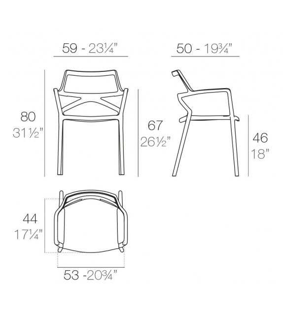 Delta Vondom Chaise