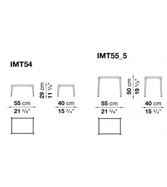 Mirto Indoor B&B Italia Side Table