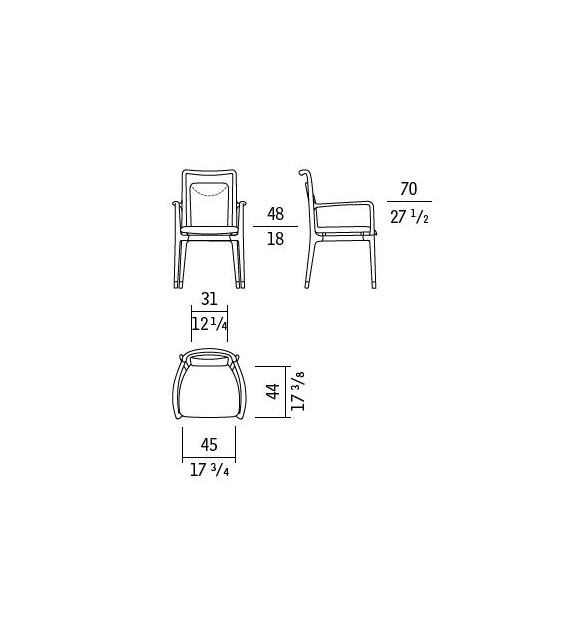 Ibla Giorgetti Armchair