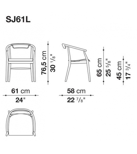 Jens SJ61L B&B Italia Chair