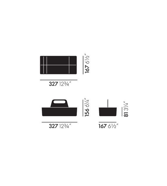 Ready for shipping - Toolbox Vitra Storage Compartment